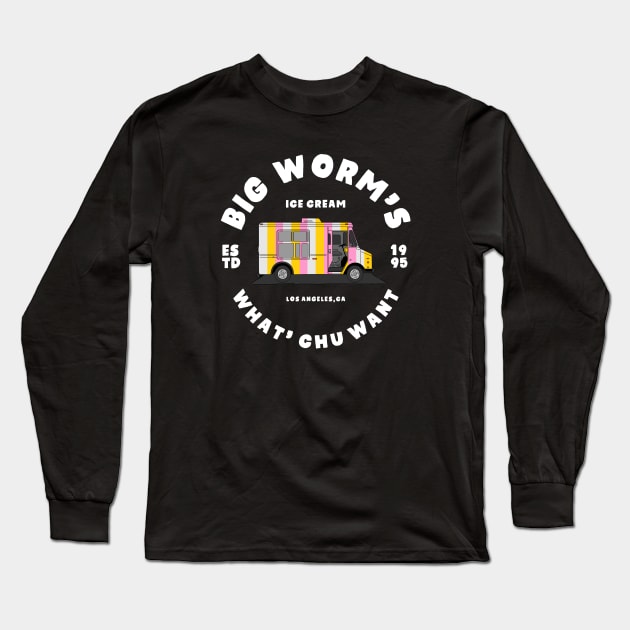 big worm's Long Sleeve T-Shirt by small alley co